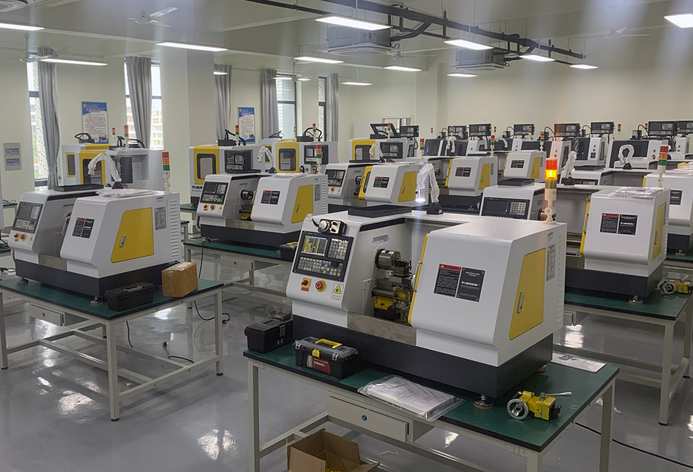 Desktop CNC machine processing samples